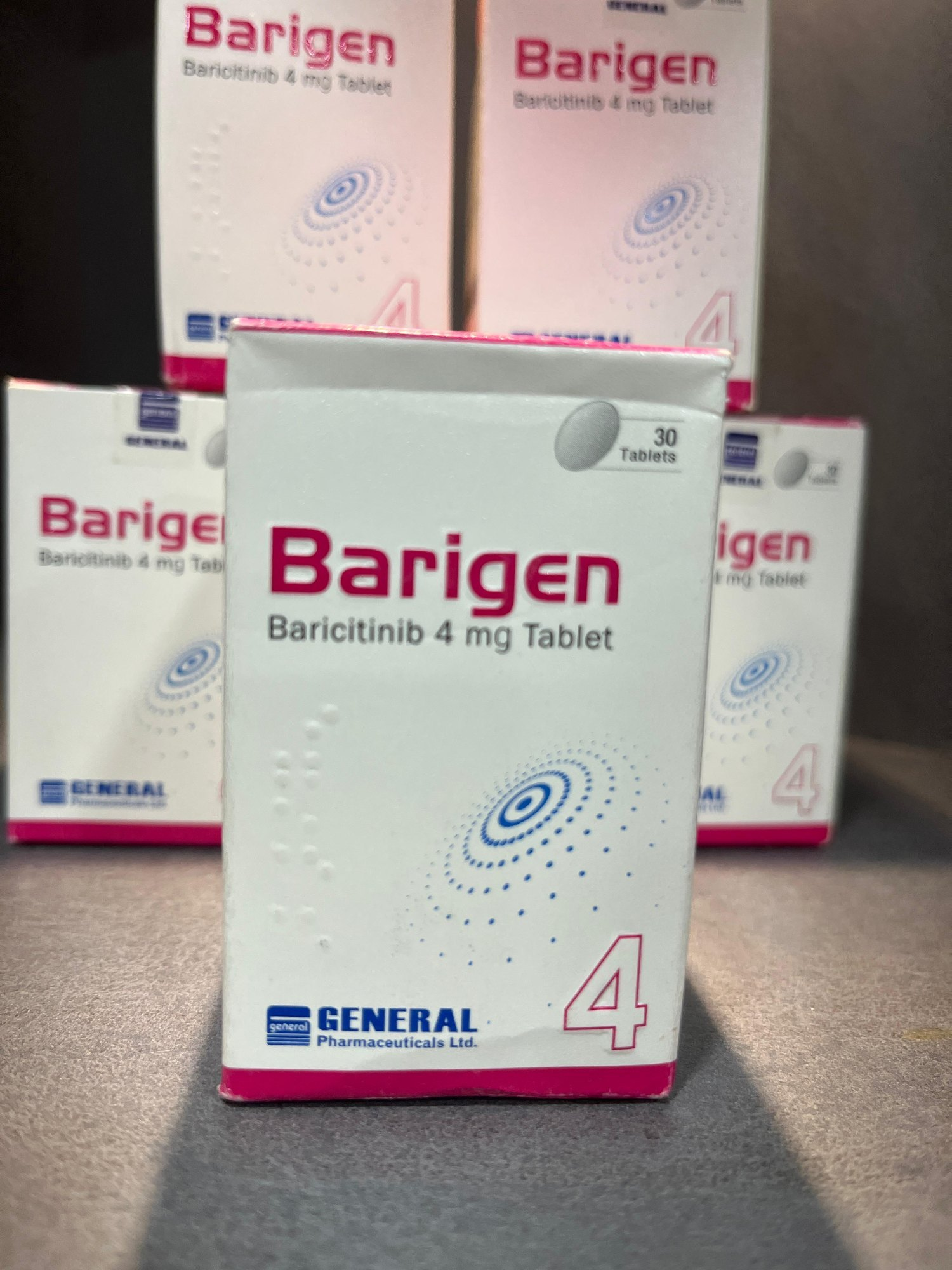 Barigen 4mg (Baricitinib) - Authentic Product Packaging by General Pharmaceuticals